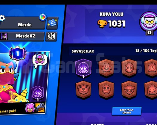 1K SHELLY MAİN HESAP