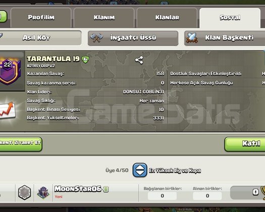 TARANTULA 19 | USTA 1 | 22 SEVİYE | TEKLİF ALINIR