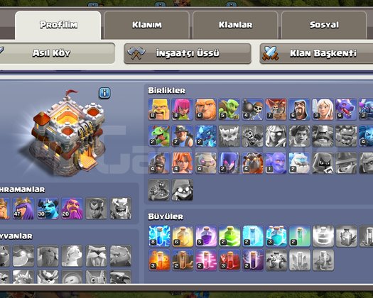 Clash of Clash hesapı satlık acill
