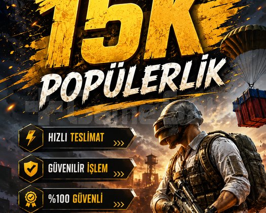 ŞOK FİYAT !! 15 K POPÜLERLİK