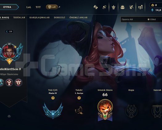 TR // PLAT4 71 WR// 8 SKIN // GUNUN HESABI 1