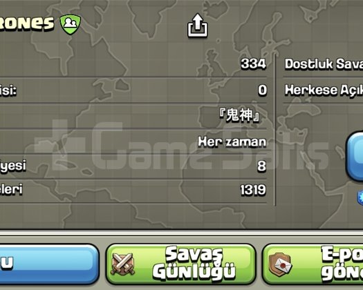 20 SEVİYE OLMAYA 2 KS KALMIS GÜZEL İSİMLİ CLAN