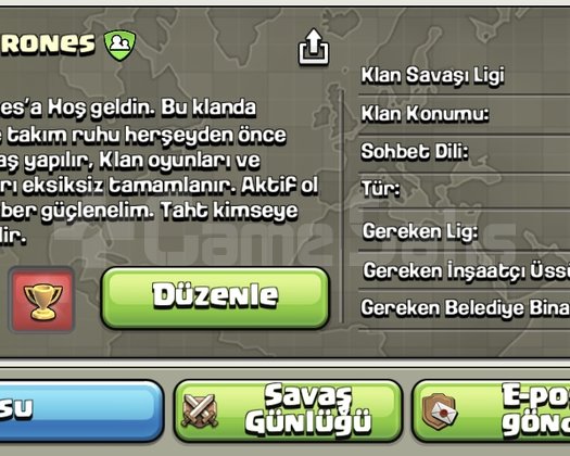 20 SEVİYE OLMAYA 2 KS KALMIS GÜZEL İSİMLİ CLAN