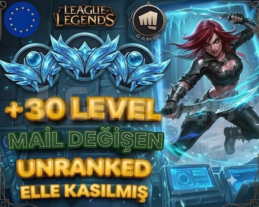 Euw +Unranked+ Mail Değişen + Fresh +Elle Kasılmış