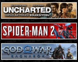 Uncharted +Spider-Man 2 +Ragnarök