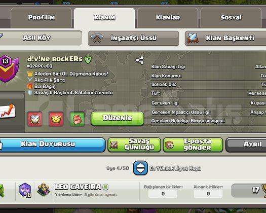 13 Level efsane ötesi klan