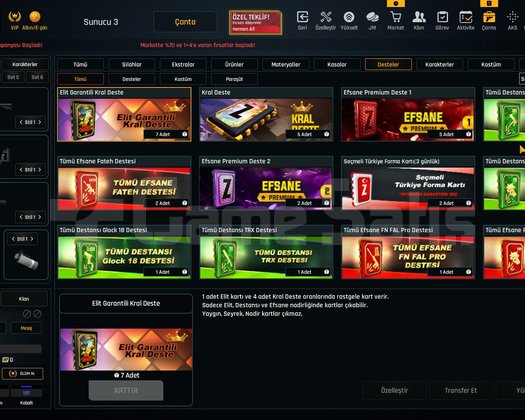 35K Materyalli 55 Seviye Zula Hesabı
