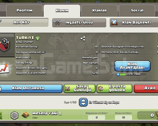 9 SEVİYE TÜRKİYE KRİSTAL 2 LİGİ