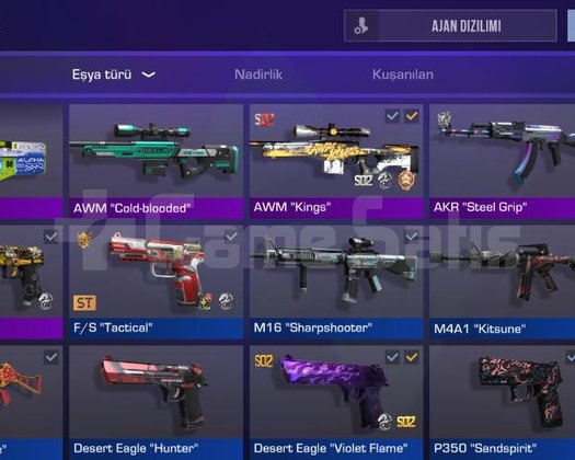 LVL 98  28 SKIN  AWM KINGS  M4A1 KITSUNE