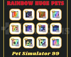 RANDOM RAINBOW HUGE PET UCUZ