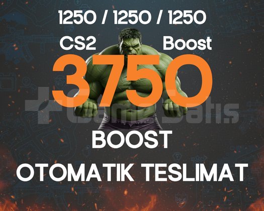 HULK FAKTÖRÜ 3750 GÜVEN FAKTÖRÜ CS2 ÖVGÜ