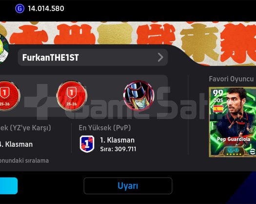 FULL GELİŞMİŞ eFootball Hesabı Satılık