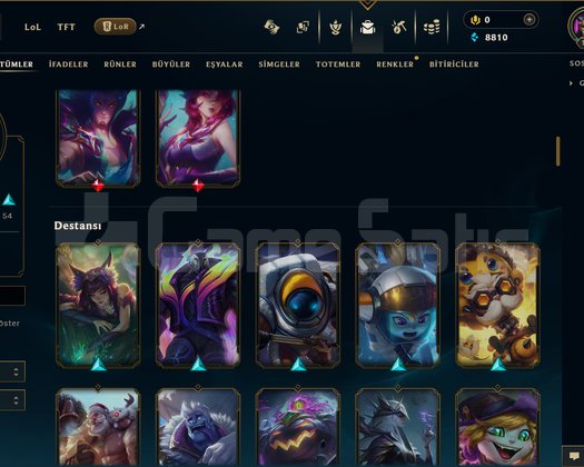 189 LEVEL / 135 SKİN / FUL HERO +MAİL +TELEFON