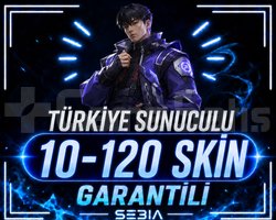 V.I.P  TR 10-120 SKİN RANDOM HESAP