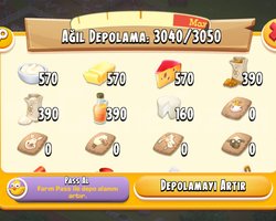 54 seviye mandıra şeker deposu