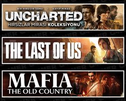 Uncharted +The Last Of Us 1 +Mafia
