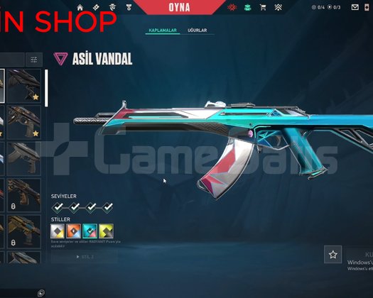 6 Vandal 8 Bıçak Efsane Mainlemelik ACC!!