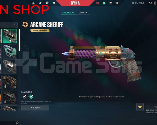 ARCANE SHERIFF Lİ + YAĞMACI SETLİ EFSANE DOLU ACC!
