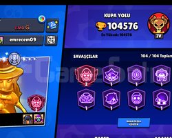 105k KUPA FULL + FULL SATILIK HESAP