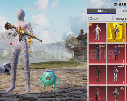 Pubg mobile güzelinden hesap