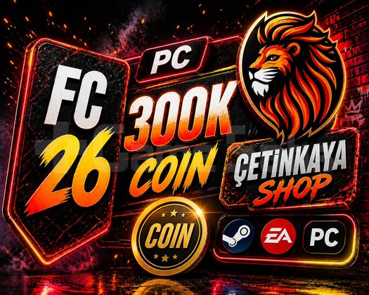 FC 26 300 K PC COİNS İNDİRİMLİ FİYATLAR