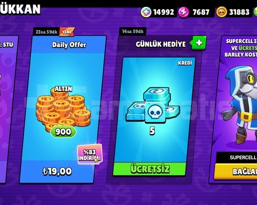 SUPERCELL ID BAĞLI DEĞİL BS HESAP