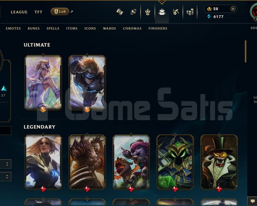 EUW | 75 SKİN | UNRANKED