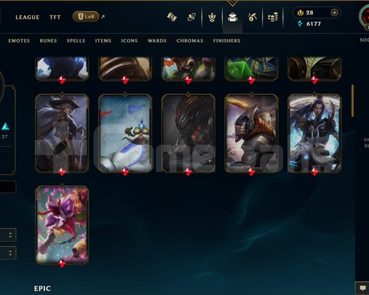 EUW | 75 SKİN | UNRANKED