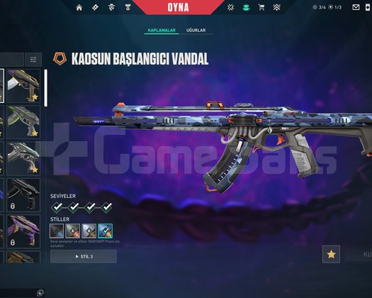 7 bıçaklı 8 vandallı champıons phantom lol mevcut