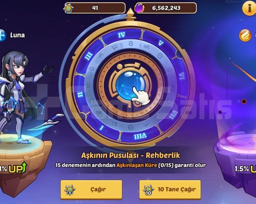 IDLE Heroes 206 LvL 45M POWER ANDROİD