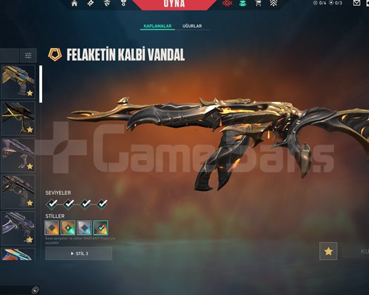 15 Vandal 8 BIÇAK EFSANE DOLU ACC!!