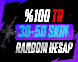 100 TR |ULTRA| 30-50 SKİN GARANTİLİ
