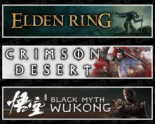 Elden Ring +Crimson Desert +Black Myth Wukong