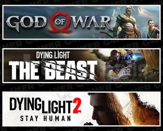 God Of War +Dying Light 2 +The Beast