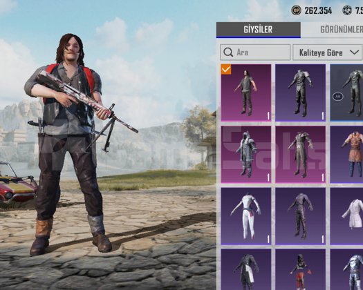 DARYL DIXON - 58 LEVEL - DESTANSILI - İKONCAN