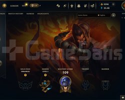 EUW | 68 SKİN | UNRANKED | 2298 RP