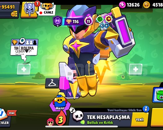 95k kupa 104 karakter 368 kostüm
