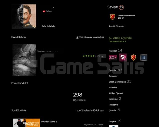 FULL + FULL | 13 MADALYA / 7 LVL FACEIT