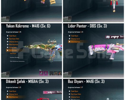 YAKAN KÜKREME M4 6 LVL 46 COLL 42 DS S4 SAÇ