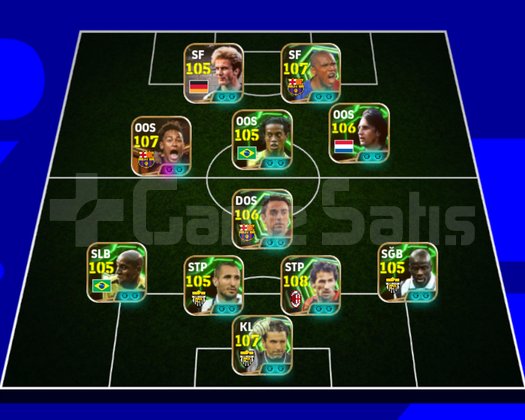 ACİL SATILIK EFOOTBALL HESABI