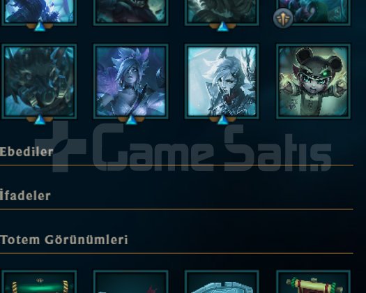 57 wr zümrüt 100 karekter mainlik hesap