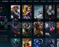 EUW / UNRANKED / HANDMADE / 327 SKIN / HERO 170