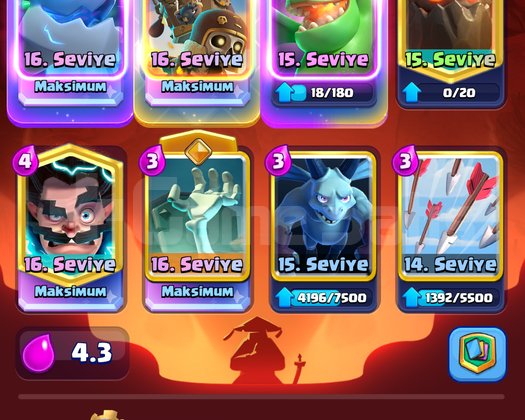 12.392 Kupalı Clash Royale