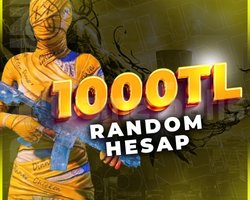 1000 TL MÜKEMMEL FULL ENVANTER GARANTİ HESAP