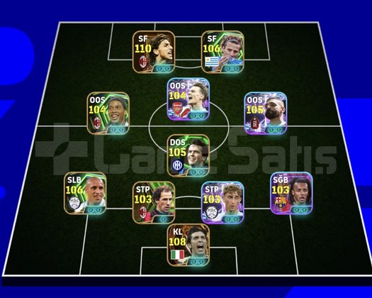 KG 3244 4 BOMBACI+SALAH+ZLATAN+FORLAN+BUFFON
