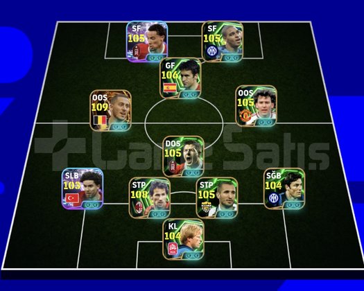 KG 3240 3 BOMBACI+RAUL+ROBSON+HAZARD+ROMARİO