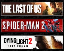 Last Of Us 1 +Spider-Man 2 +Dying Light 2
