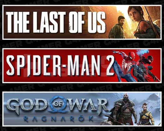Last Of Us 1 +Spider-Man 2 +Ragnarök