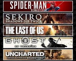 Spider 1 +Sekiro +TLOU1 +Tsushima +Uncharted