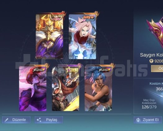 JHON LEG KALEA NARUTO CHOU KOF TEK BAĞ SAYGIN